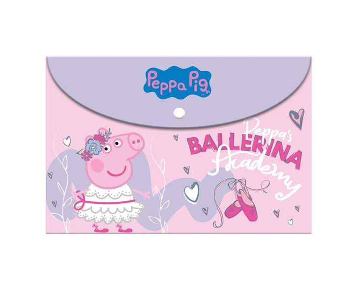 Φάκελος Κουμπί Α4 Peppa Pig 482619