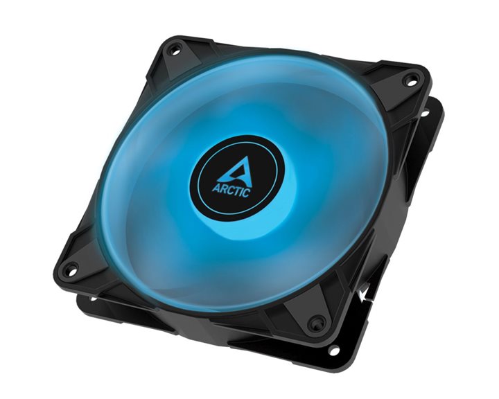 Arctic P12 PWM PST RGB 0dB 120mm Pressure optimized case fan PWM controlled speed with PST - RGB