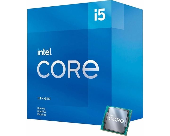 INTEL CPU CORE i5 11400F, 6C/12T, 2.60GHz, CACHE 12MB, SOCKET LGA1200 11th GEN, BOX, 3YW. BX8070811400F