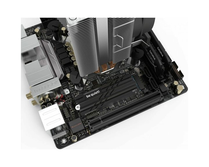 BEQUIET M.2 SSD COOLER MC1 BZ002, SINGLE/DOUBLE SIDED M.2 2280, 3YW.