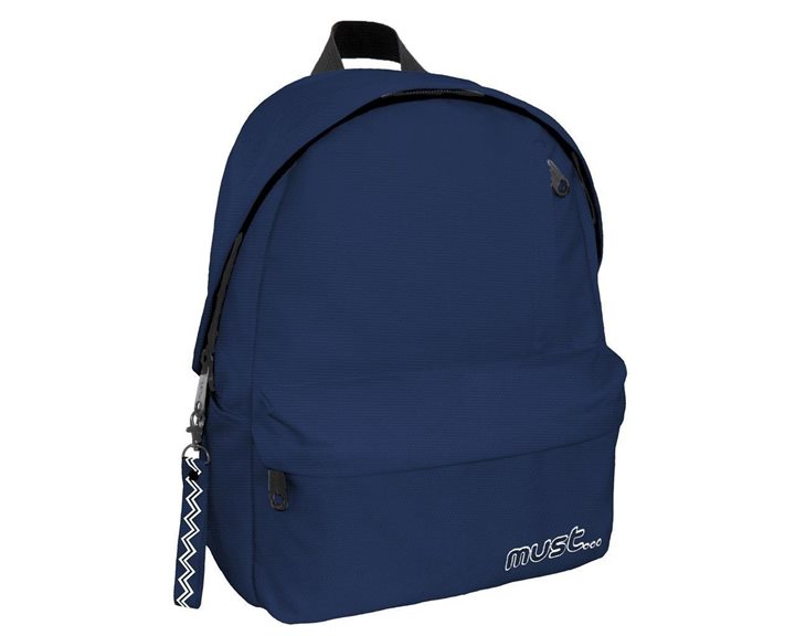 Σακίδιο Πλάτης Must Monochrome Navy Blue 32x17x42cm 584182