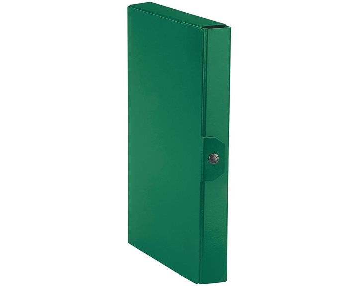 Κουτί Αρχείου Esselte Φίιμπερ Κουμπί 4cm C2418 Πράσινο