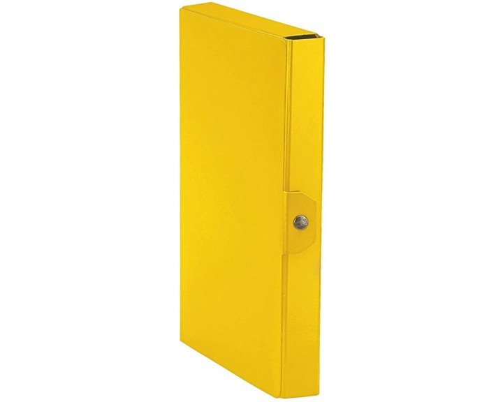 Κουτί Αρχείου Esselte Φίμπερ Κουμπί 4cm C2418 Κίτρινο