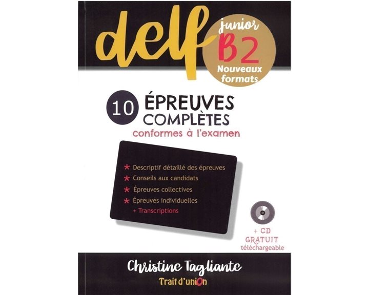 Delf Junior B2 10 Epreuves Completes Nouveau