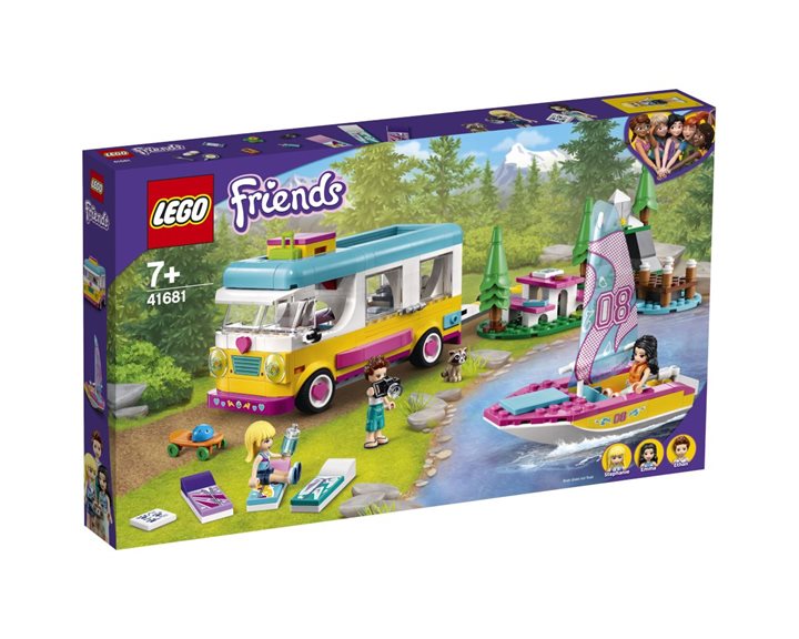 LEGO Forest Camper Van and Sailboat
