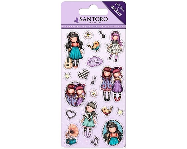 Αυτοκόλλητα Santoro Gorjuss The Duet 680GJ16