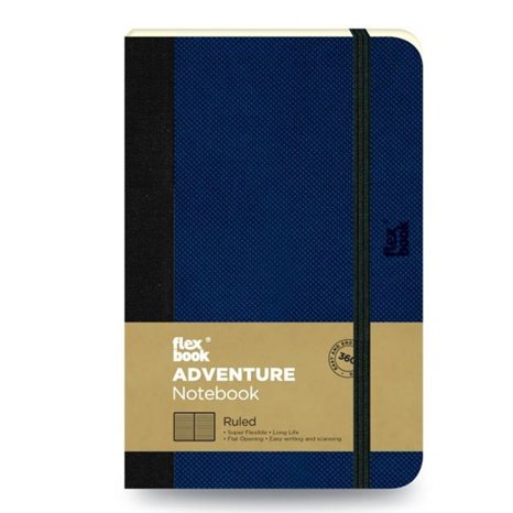 Σημειωματάριο Flex Adventure 9x14cm Λινόδεο Λάστιχο 2100074