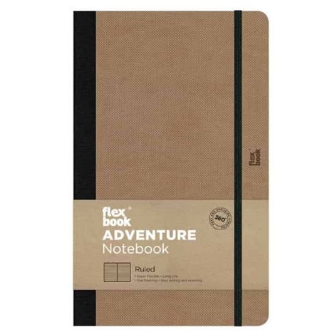 Σημειωματάριο Flex Adventure 9x14cm Λινόδεο Λάστιχο 2100075