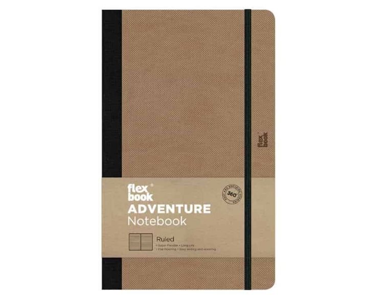 Σημειωματάριο Flex Adventure 9x14cm Λινόδεο Λάστιχο 2100075