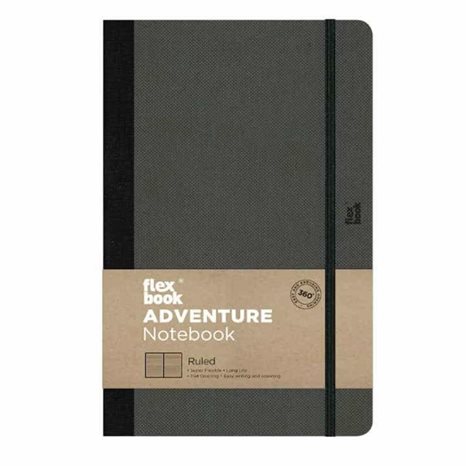 Σημειωματάριο Flex Adventure 9x14cm Λινόδεο Λάστιχο 2100072