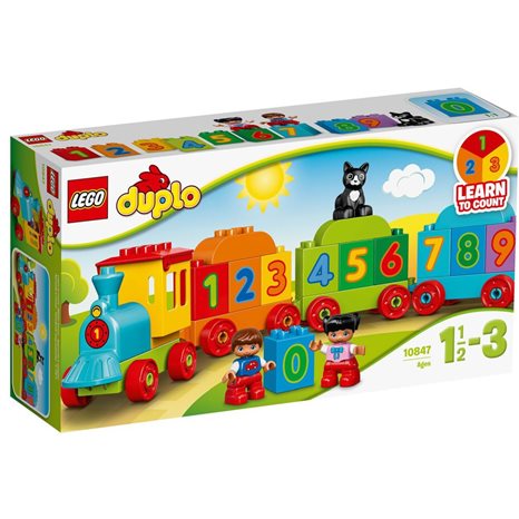 Τουβλάκια Lego Duplo Number Train - Learn to Count 10954