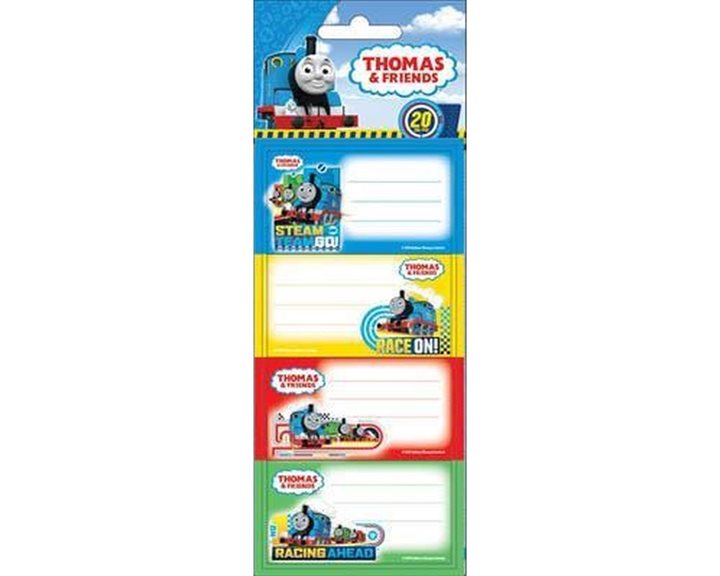 Αυτοκόλλητες Ετικέτες 20 Τμχ Thomas The Train Luna