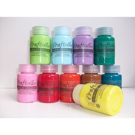 Craftistico 60 ml Ακρυλικό Χρώμα 42 Turquoise