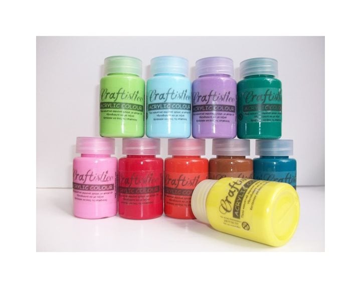 Craftistico 60 ml Ακρυλικό Χρώμα 42 Turquoise