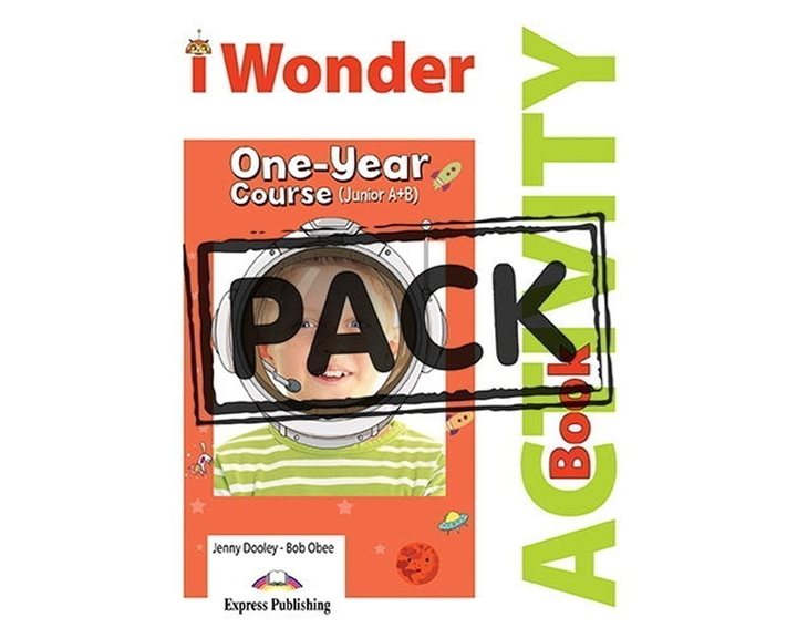 I WONDER JUNIOR A+B ACTIVITY BOOK ONE YEAR COURSE  (WITH DIGIBOOK APP)