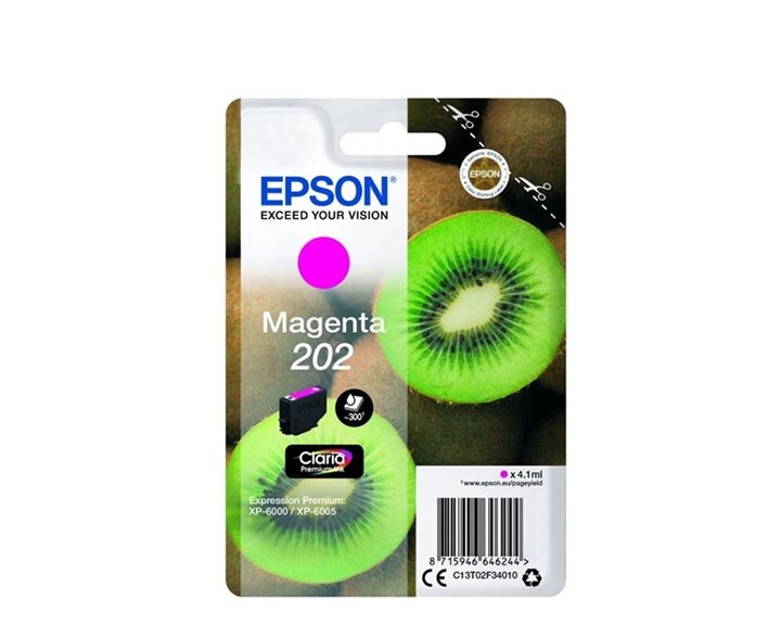 Μελάνι Epson Inkjet 202 magenta C13T02F34010