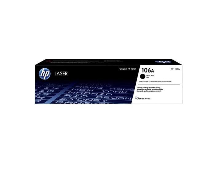 Toner Laser Jet HP106Α Black (hpw1106a)