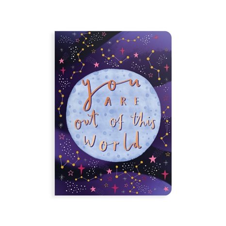 JOT-IT NOTEBOOKS- YOU ARE OUT OF THIS WORLD SKU 118-231