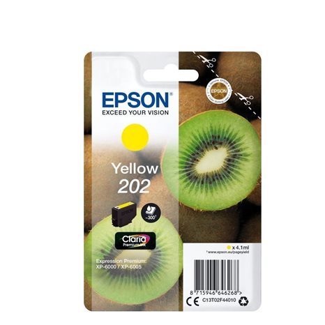 Μελάνι Epson Inkjet 202 Yellow CT1302F44010