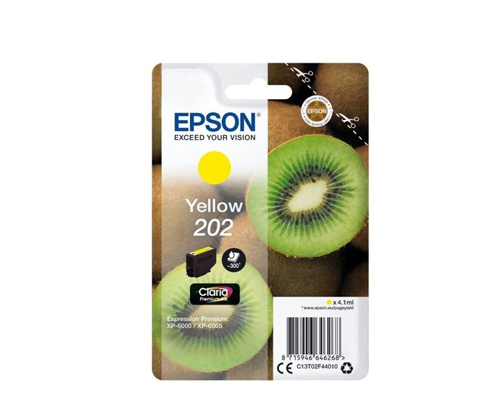 Μελάνι Epson Inkjet 202 Yellow CT1302F44010