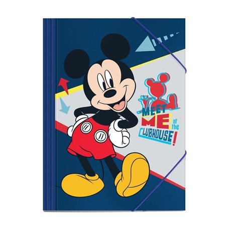 Φάκελος Με Λάστιχο Χάρτινος 25χ35 Mickey 562879