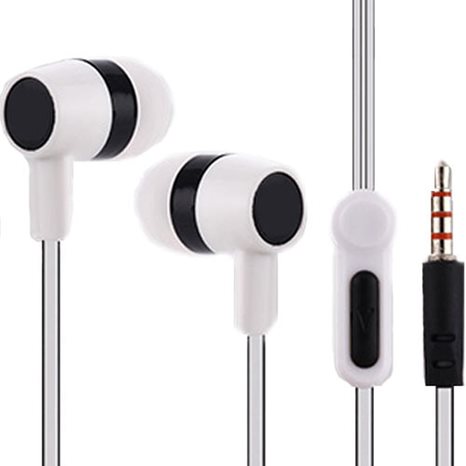 Lamtech Handsfree With Mic 3,5mm Jack White