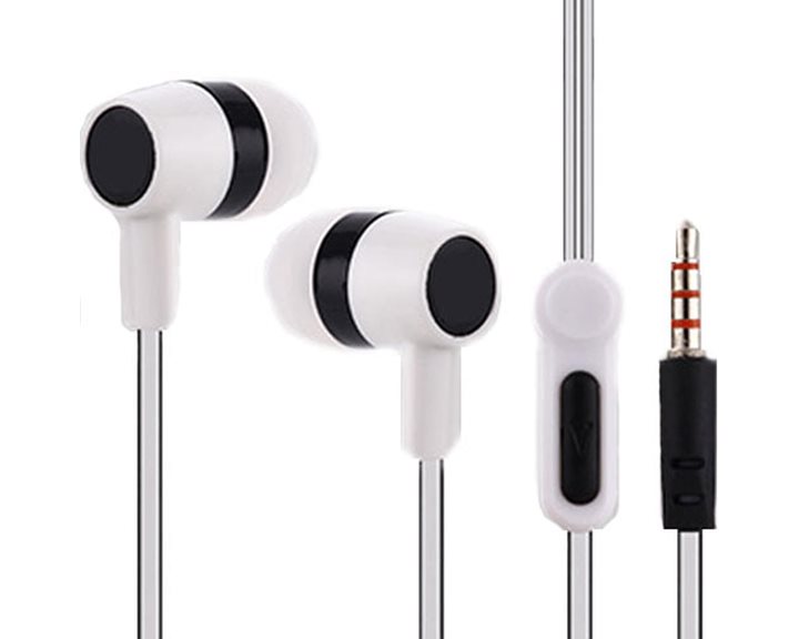 Lamtech Handsfree With Mic 3,5mm Jack White