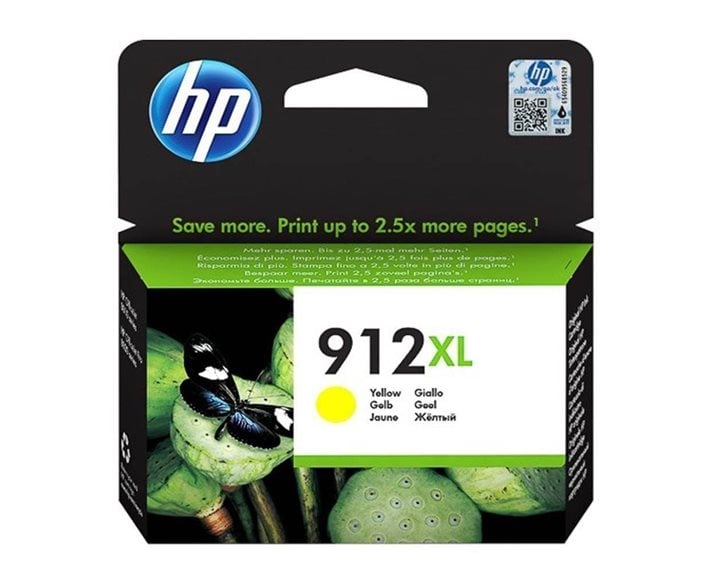 Μελάνι HP No 912 XL Yellow