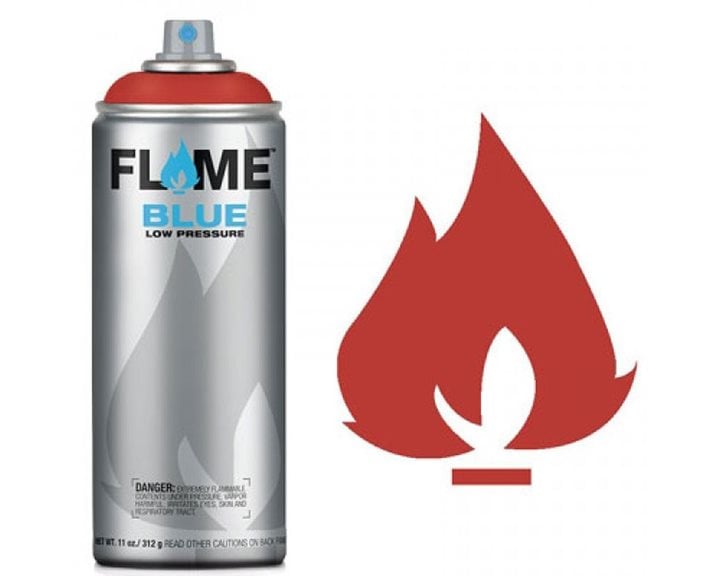 Χρώμα Ακρυλικό Graffity Molotow Flame Blue 400ml Κόκκινο FB-312
