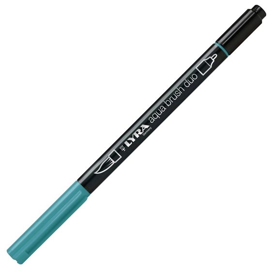 Μαρκαδόρος- Πινέλο Lyra Aqua Brush Duo Viridian 6520061