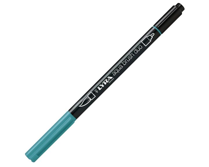 Μαρκαδόρος- Πινέλο Lyra Aqua Brush Duo Viridian 6520061