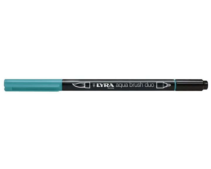 Μαρκαδόρος- Πινέλο Lyra Aqua Brush Duo Viridian 6520061