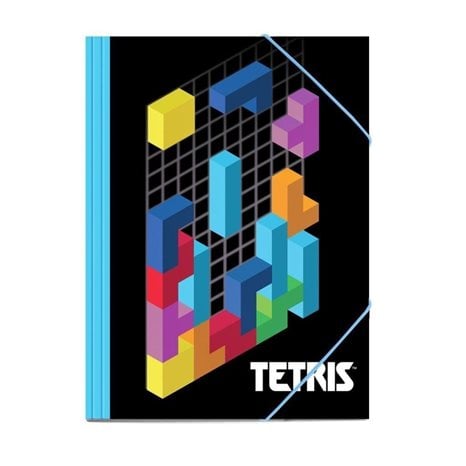 Φάκελος Με Λάστιχο Χάρτινος 25χ35 Tetris