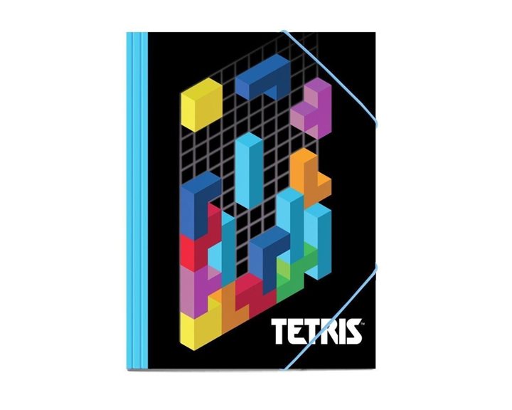 Φάκελος Με Λάστιχο Χάρτινος 25χ35 Tetris