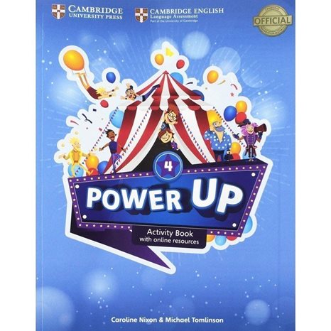 POWER UP 4 ACTIVITY BOOK (ON LINE RESOURCES)