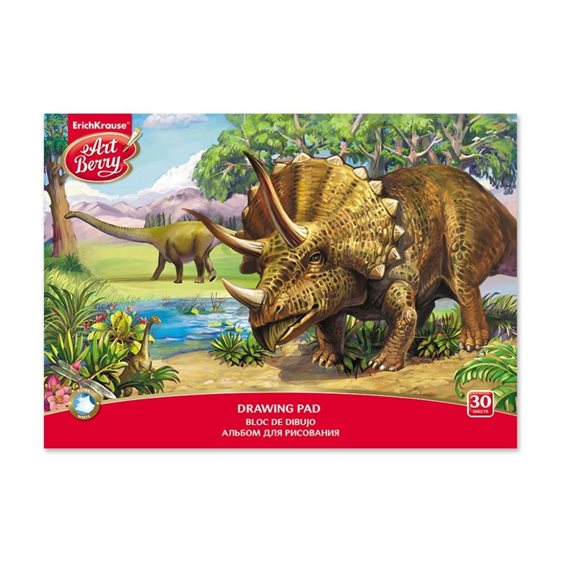 Μπλοκ Σχεδίου ArtBerry Age of Dinosaurs ?4 30φ. 46909