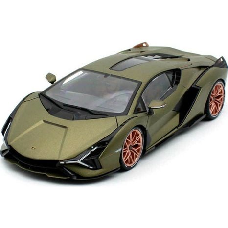Αυτοκίνητο Μεταλλικό Burago Plus Lamborghini Sian FKP 37 1/18 11046green