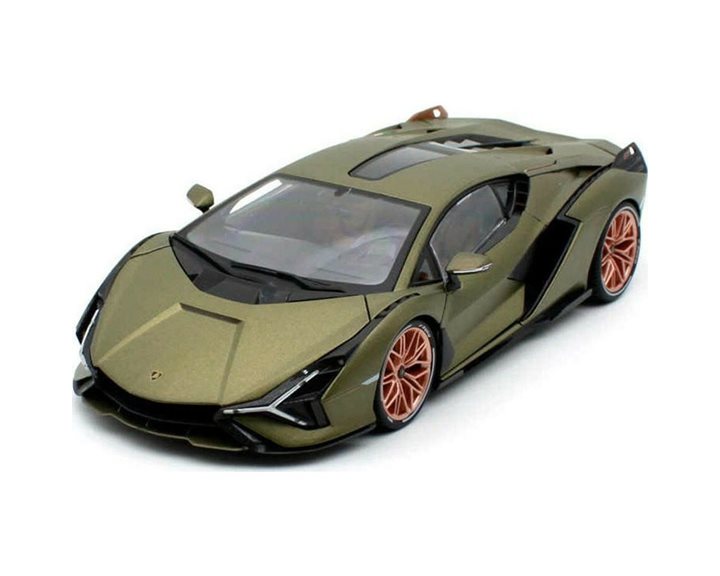 Αυτοκίνητο Μεταλλικό Burago Plus Lamborghini Sian FKP 37 1/18 11046green