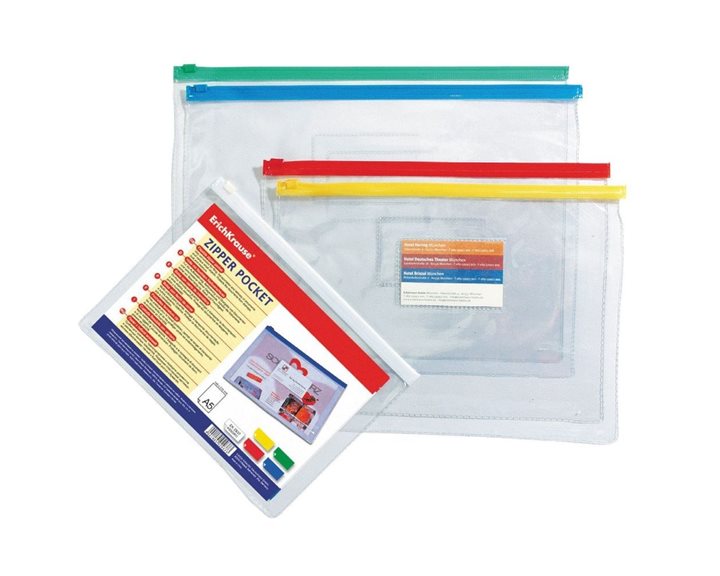 Ζελατίνα Zip ErichKrause PVC A4 2935