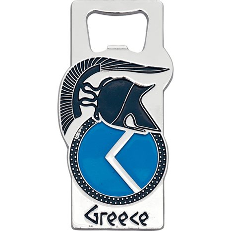 Ανοιχτήρι Μεταλλικό Μαγνητικό AegeanArt Σχέδιο Περικεφαλαία 23100671