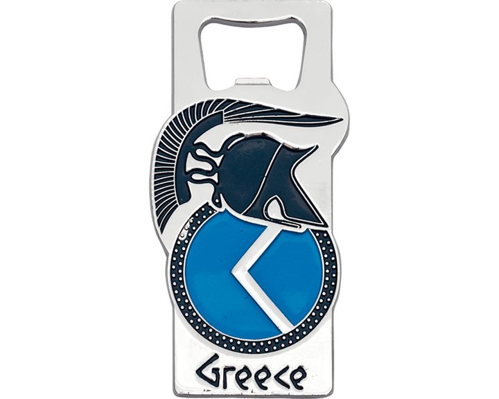 Ανοιχτήρι Μεταλλικό Μαγνητικό AegeanArt Σχέδιο Περικεφαλαία 23100671