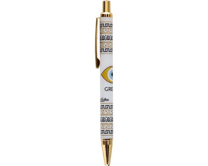 Στυλό AegeanArt Χρυσό Σχέδιο Μάτι 30208809