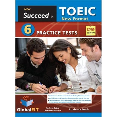 GLOBAL ELT - SUCCEED IN TOEIC NEW FORMAT 2018 (6 TESTS) SB