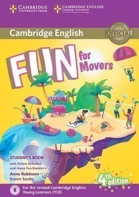 Fun For Yle Movers Sb (+ Home Fun Booklet & Online Activities) (for Revised Exam From 2018) 4th Ed