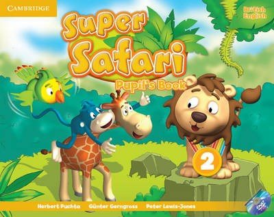 Cambridge Super Safari 2 Pupils Book  ( +dvd Rom )