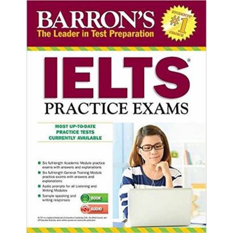 BARRON'S IELTS PRACTICE EXAMS 3RD ED