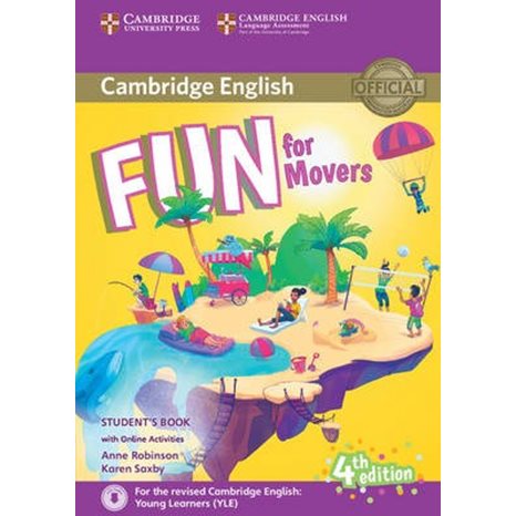FUN FOR YLE MOVERS SB 4th EDITION +(AUDIO ON LINE ACTIVITIES)