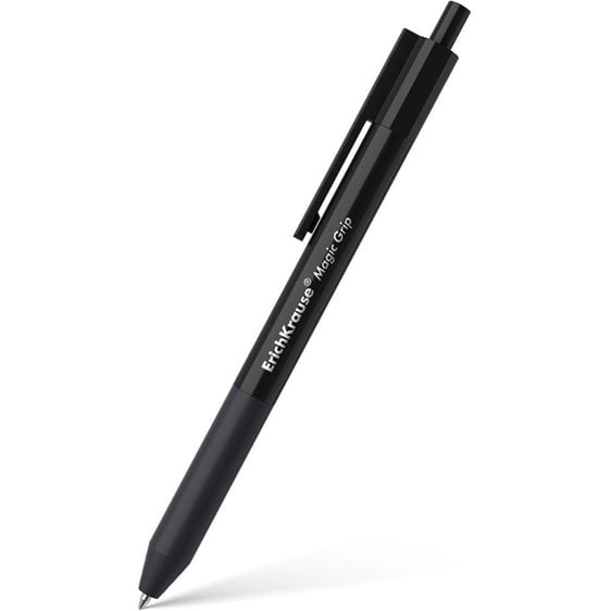Στυλό Gel ErichKrause Magic Grip Μαύρο 48200