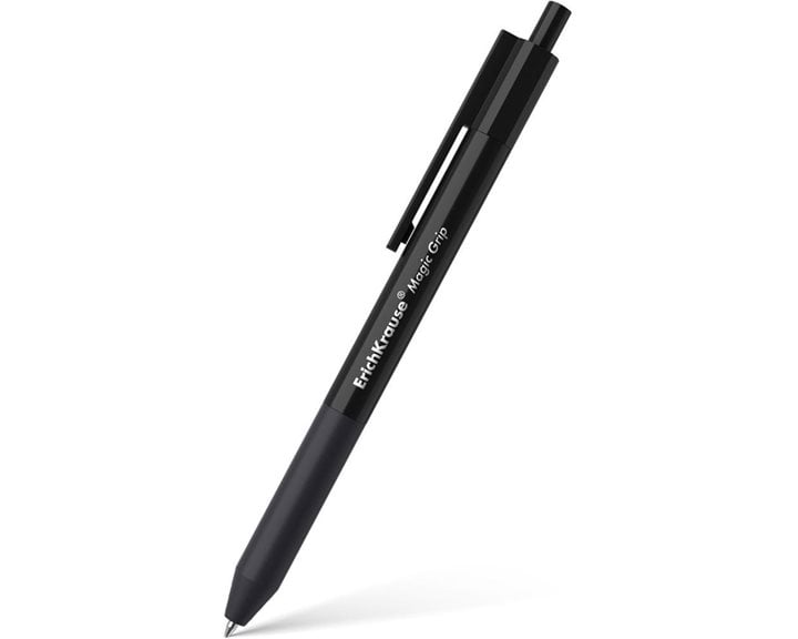 Στυλό Gel ErichKrause Magic Grip Μαύρο 48200