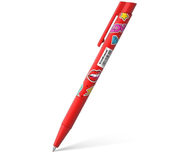 Στυλό Με Κουμπί ErichKrause Color Touch Sweet Love Μπλε 50745
